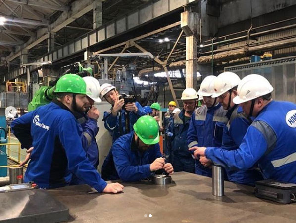 Компания Термолазер провела презентацию мобильного роботизированного комплекса для ОАО «НЛМК» (Новолипецкий металлургический комбинат)