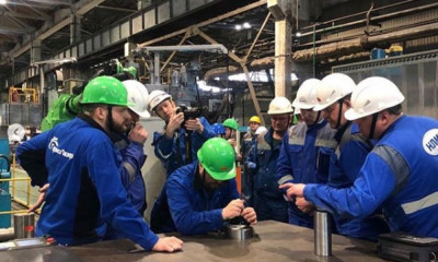 Компания Термолазер провела презентацию мобильного роботизированного комплекса для ОАО «НЛМК» (Новолипецкий металлургический комбинат)